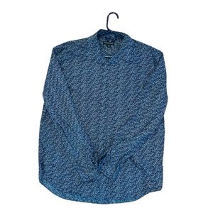 Express Design Studios Navy blue  button down